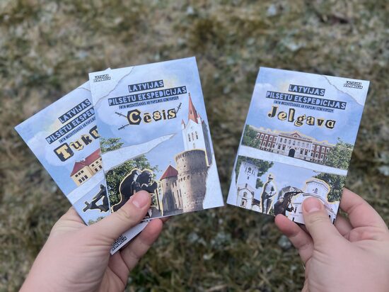 LATVIJAS PILSĒTU KOMPLEKTS (2+1 DĀVANĀ)