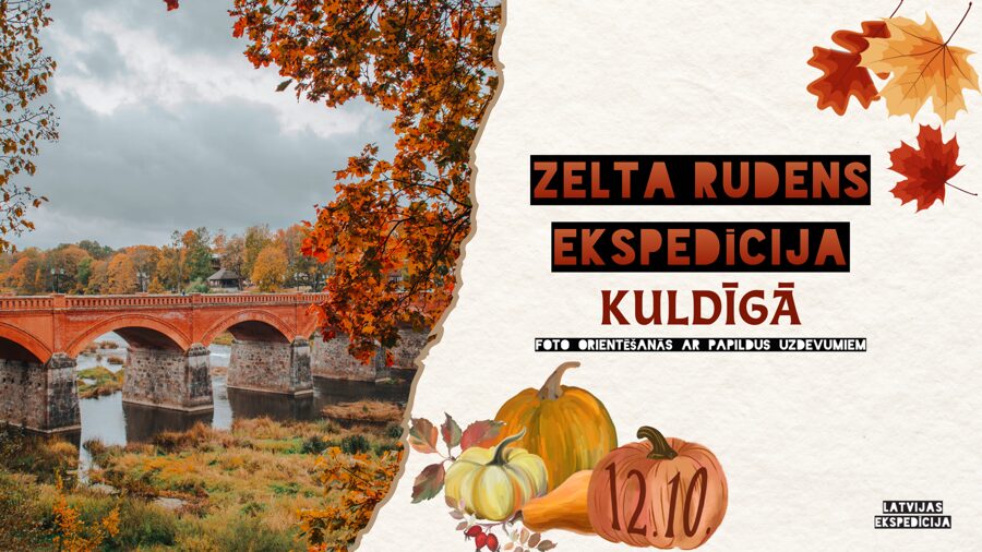 Zelta rudens ekspedīcija Kuldīgā